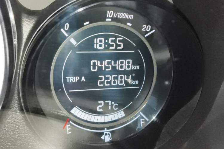Used Honda XR-V 2020 220TURBO CVT Luxury Edition Odometer Close Up