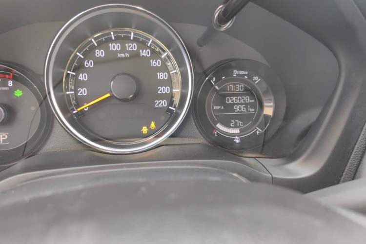 Used Honda XR-V 2020 220TURBO CVT Luxury Edition Odometer Close Up
