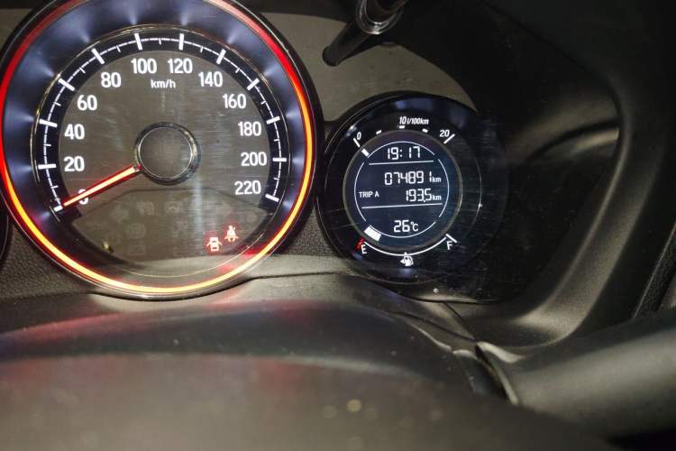 Used Honda XR-V 2020 220TURBO CVT Comfort Version Odometer Close Up