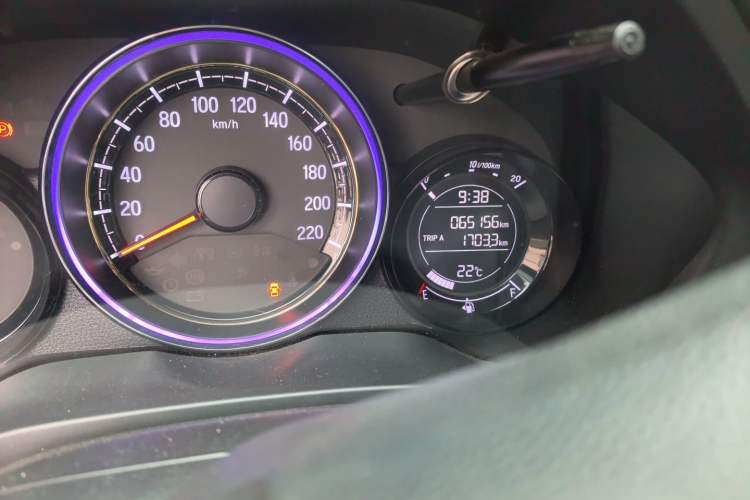 Used Honda XR-V 2020 1.5L CVT Comfort Version Odometer Close Up