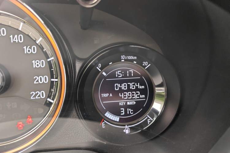 Used Honda XR-V 2020 220TURBO CVT Luxury Edition Odometer Close Up