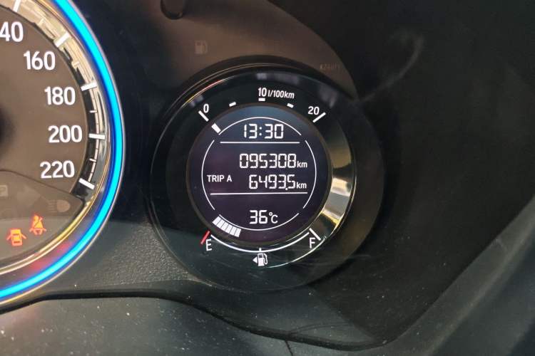 Used Honda XR-V 2020 1.5L CVT Comfort Version Odometer Close Up