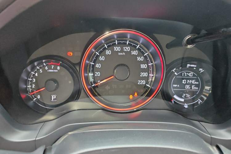 Used Honda XR-V 2021 220TURBO CVT Luxury Edition Odometer Close Up