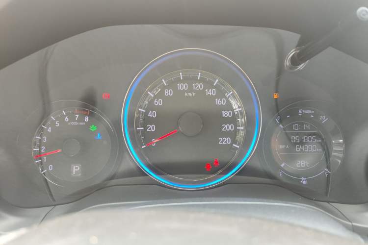 Used Honda XR-V 2021 1.5L CVT Comfort Version Odometer Close Up