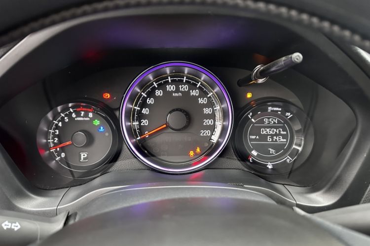 Used Honda XR-V 2021 220TURBO CVT Luxury Edition Odometer Close Up