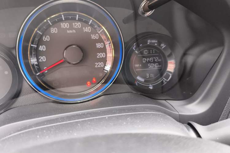 Used Honda XR-V 2021 220TURBO CVT Luxury Edition Odometer Close Up