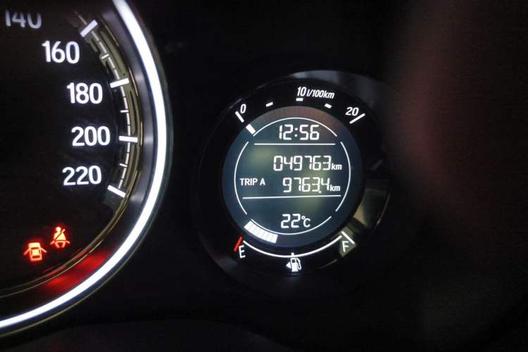 Used Honda XR-V 2021 1.5L CVT Comfort Version Odometer Close Up