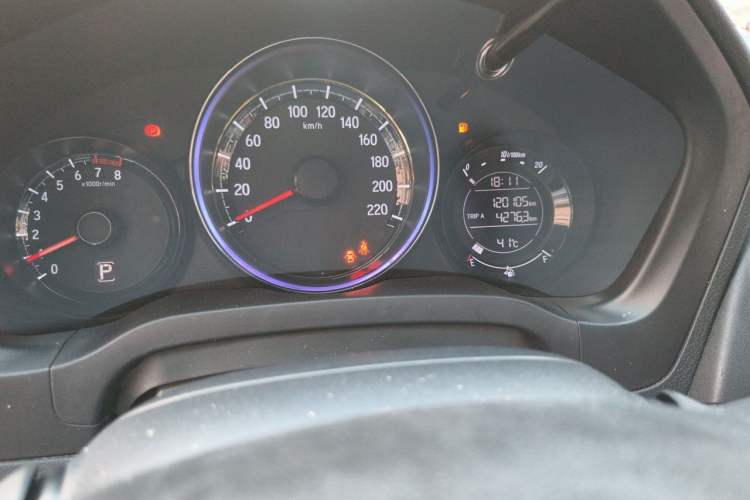 Used Honda XR-V 2021 1.5L CVT Comfort Version Odometer Close Up