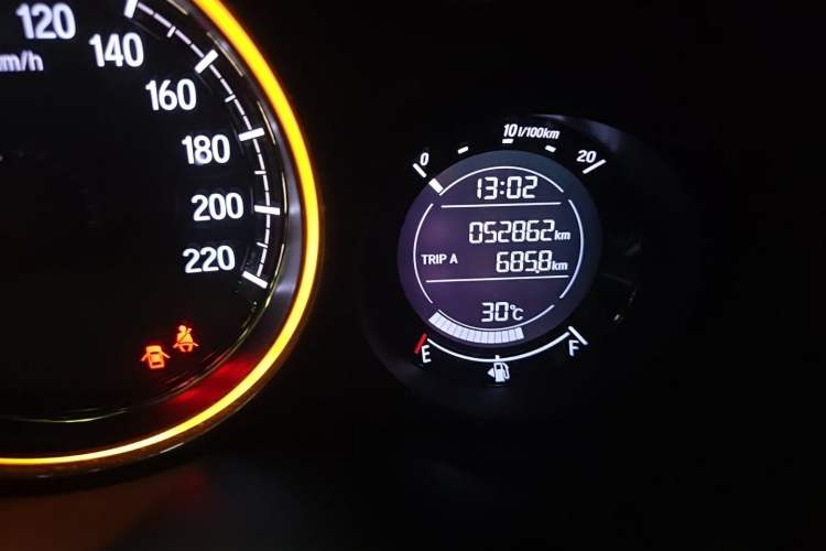 Used Honda XR-V 2021 220TURBO CVT Comfort Version Odometer Close Up