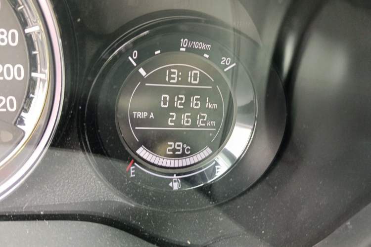Used Honda XR-V 2021 1.5L CVT Classic Edition Odometer Close Up