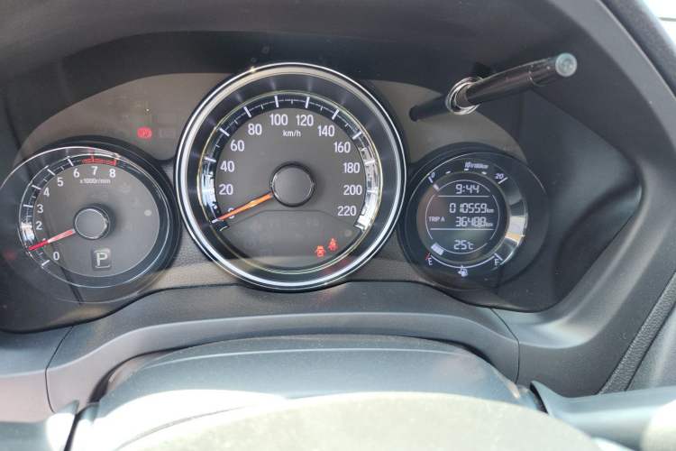 Used Honda XR-V 2021 220TURBO CVT Luxury Edition Odometer Close Up