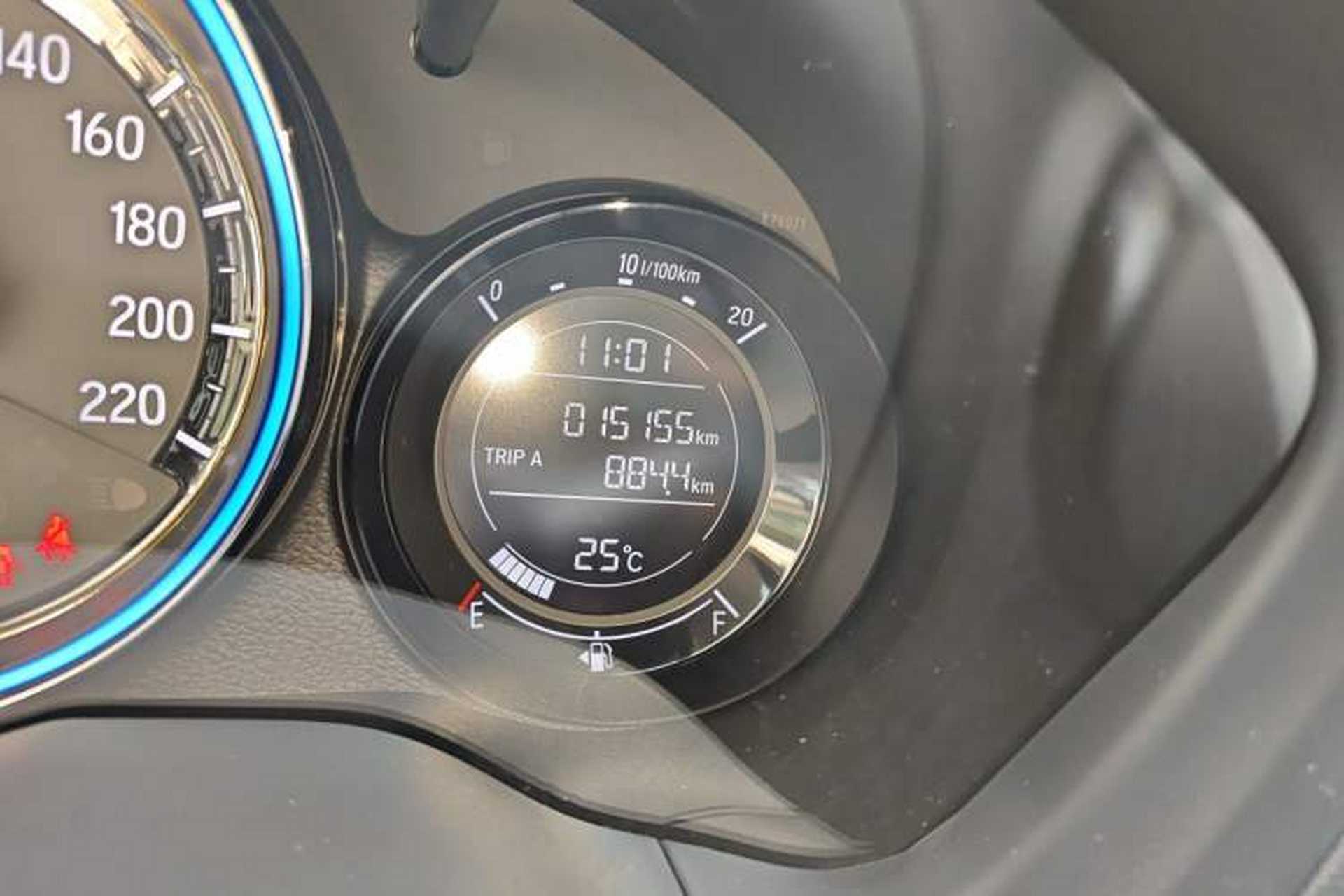 Used Honda XR-V 2021 1.5L CVT Comfort Version Odometer Close Up