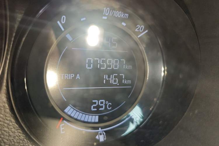 Used Honda XR-V 2021 220TURBO CVT Comfort Version Odometer Close Up