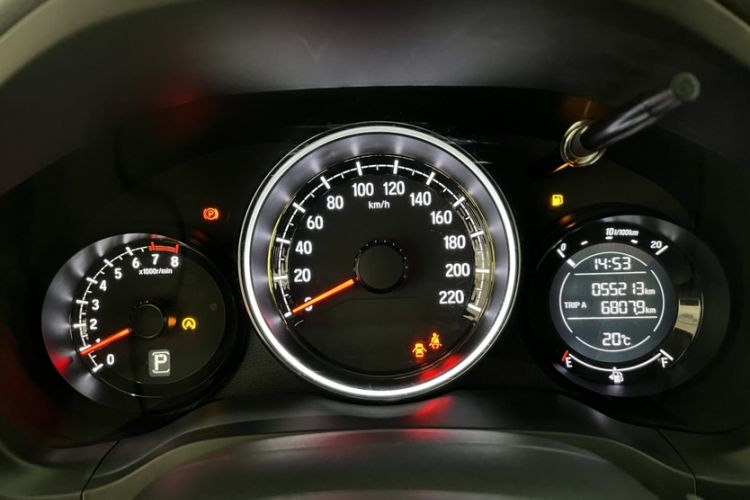 Used Honda XR-V 2021 1.5L CVT Classic Edition Odometer Close Up