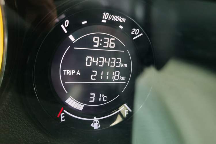 Used Honda XR-V 2021 1.5L CVT Classic Edition Odometer Close Up