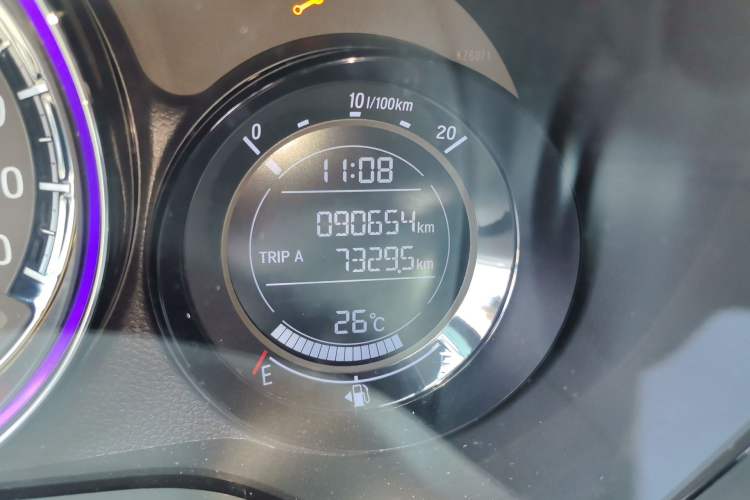 Used Honda XR-V 2021 220TURBO CVT Comfort Version Odometer Close Up