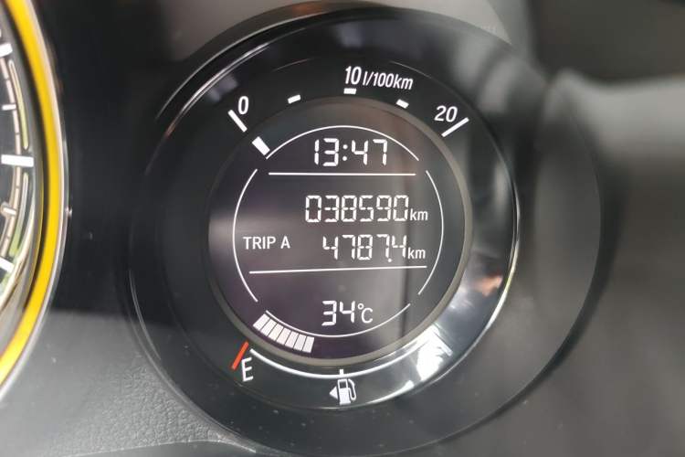 Used Honda XR-V 2021 220TURBO CVT Comfort Version Odometer Close Up
