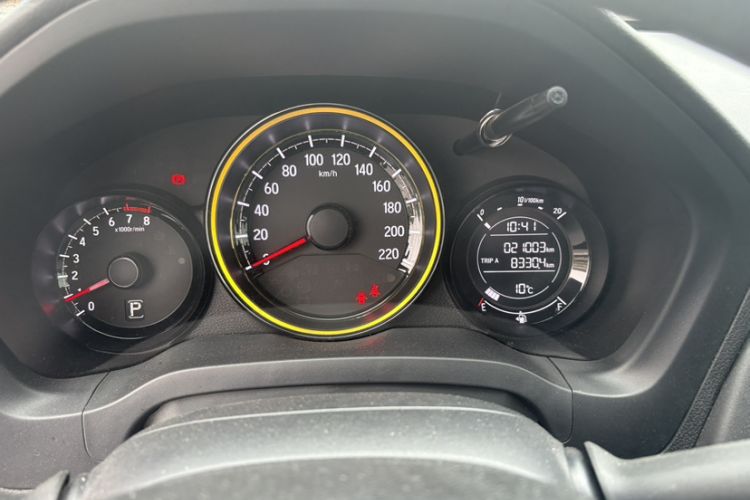 Used Honda XR-V 2021 1.5L CVT Comfort Version Odometer Close Up