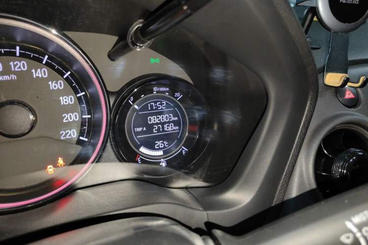 Used Honda XR-V 2022 220TURBO CVT Obsidian Edition Odometer Close Up