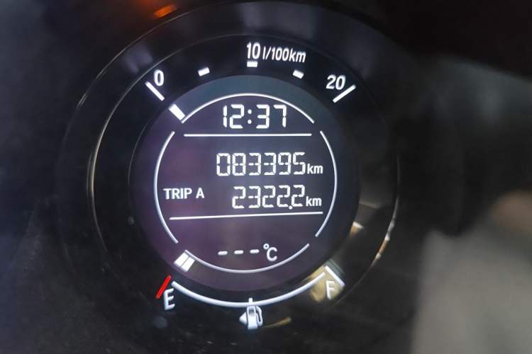 Used Honda XR-V 2022 1.5L CVT Obsidian Edition Odometer Close Up