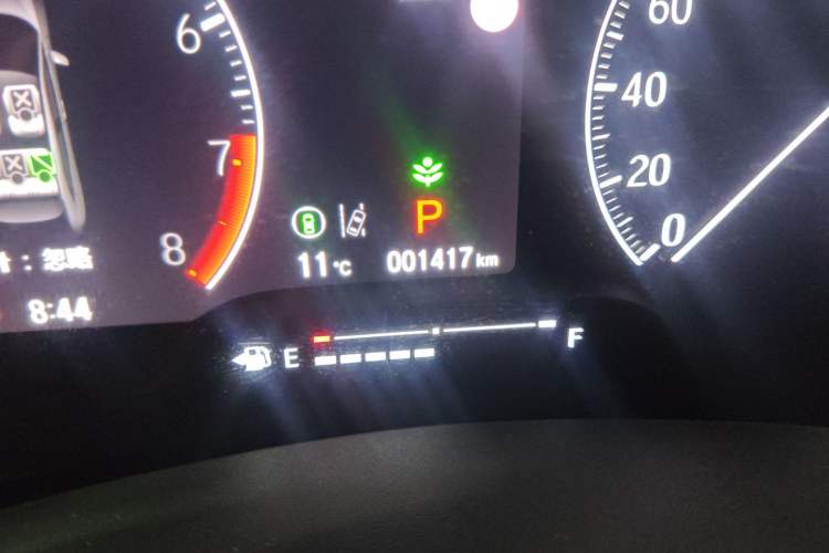 Used Honda XR-V 2023 1.5L CVT Enthusiast Edition Odometer Close Up