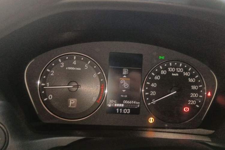Used Honda XR-V 2023 1.5L CVT Thermal Edition Odometer Close Up