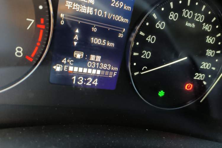 Used Honda XR-V 2023 1.5L CVT Thermal Edition Odometer Close Up