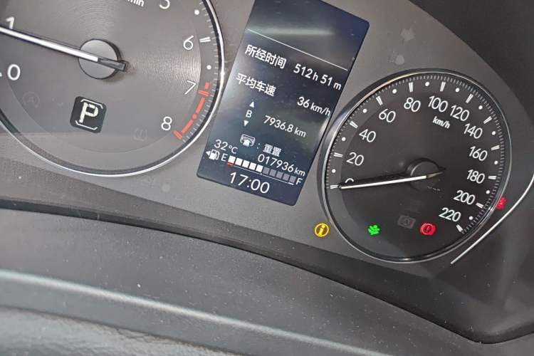 Used Honda XR-V 2023 1.5L CVT Thermal Edition Odometer Close Up