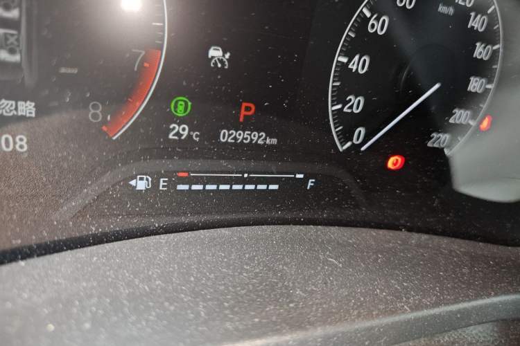 Used Honda XR-V 2023 1.5L CVT Trend Edition Odometer Close Up