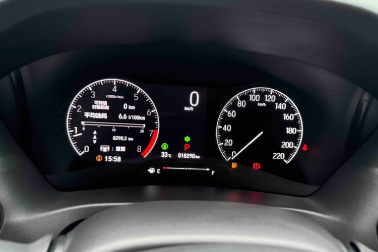 Used Honda XR-V 2024 1.5L CVT Trend Edition Odometer Close Up
