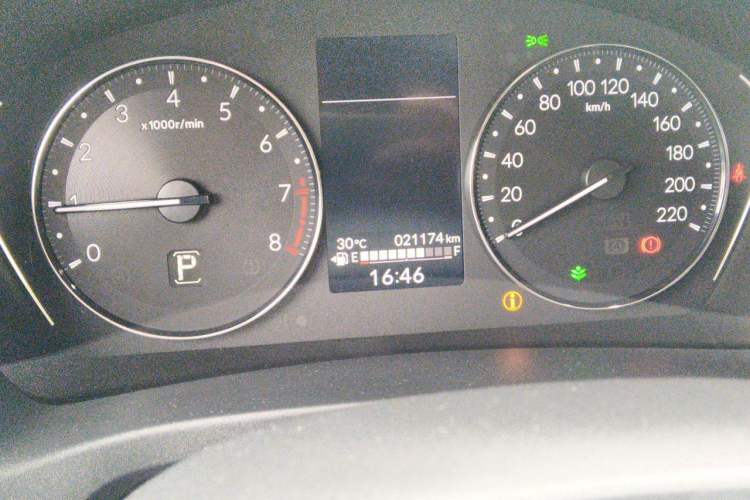 Used Honda XR-V 2024 1.5L CVT Thermal Edition Odometer Close Up