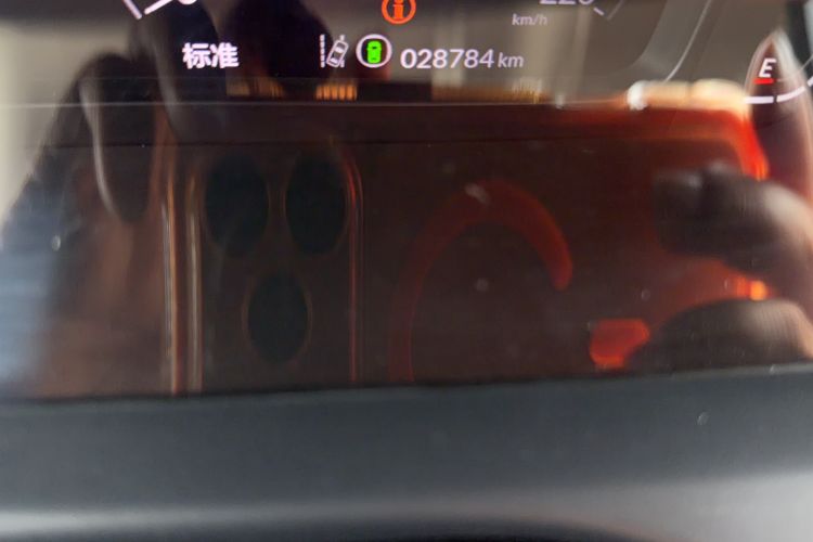 Used Honda ZR-V 2022 1.5T CVT Deluxe Edition Odometer Close Up