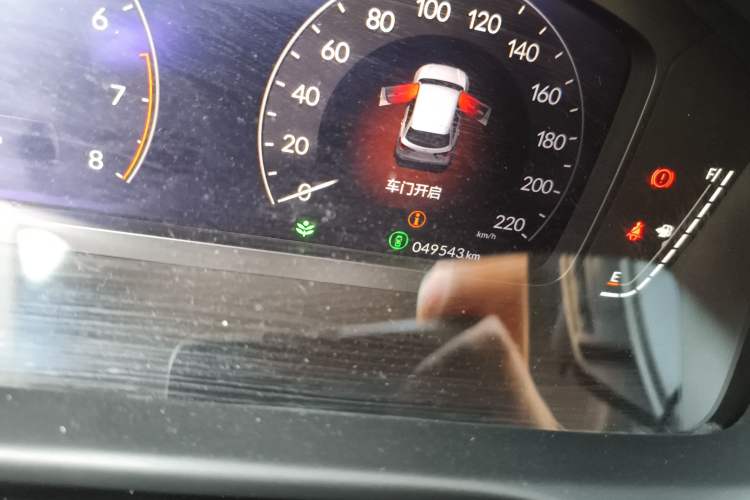 Used Honda ZR-V 2022 1.5T CVT Luxury Edition Odometer Close Up