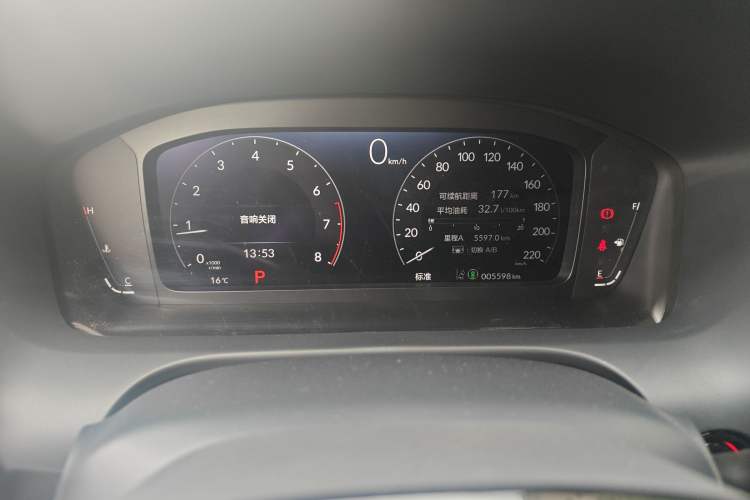 Used Honda ZR-V 2022 1.5T CVT Deluxe Edition Instrument Cluster