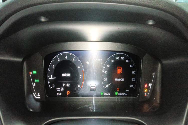 Used Honda ZR-V 2022 1.5T CVT Deluxe Edition Instrument Cluster