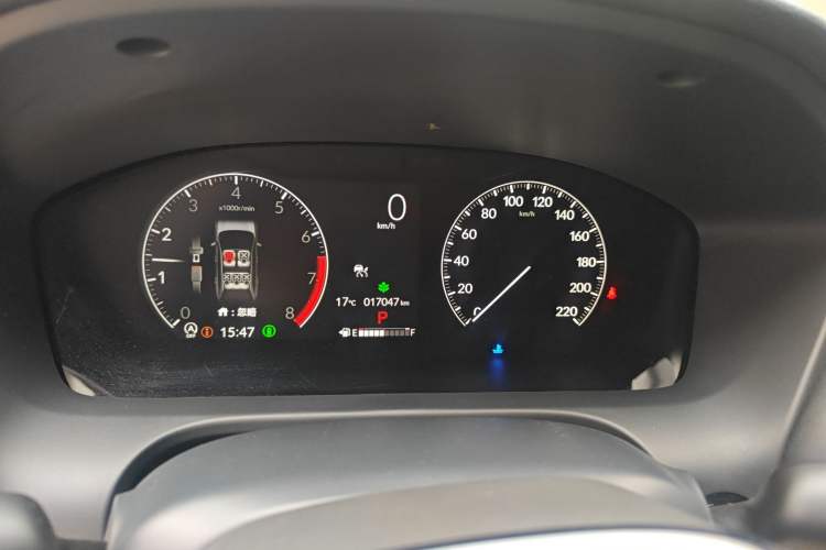 Used Honda ZR-V 2023 1.5T CVT Tech Edition Odometer Close Up