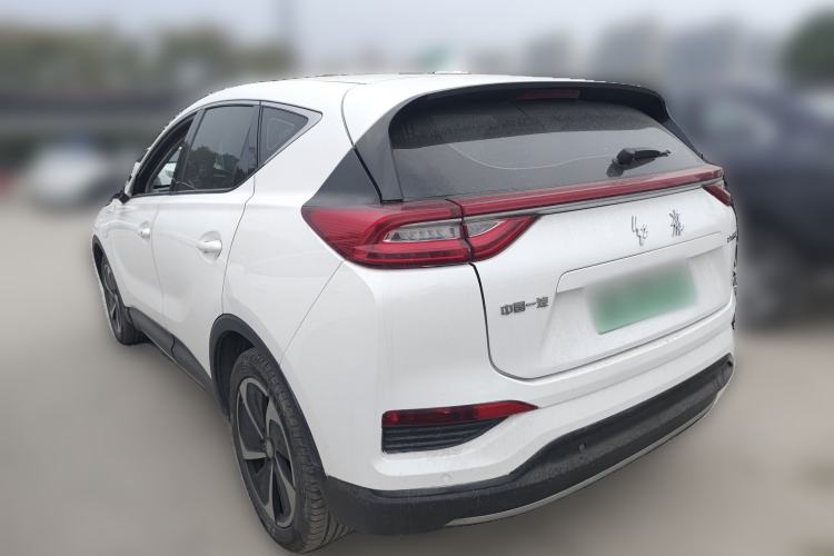 Used Hongqi E-HS3 2019 Zhilian Qiyue Two-Wheel Drive Custom Edition Rear Left 45 Deg