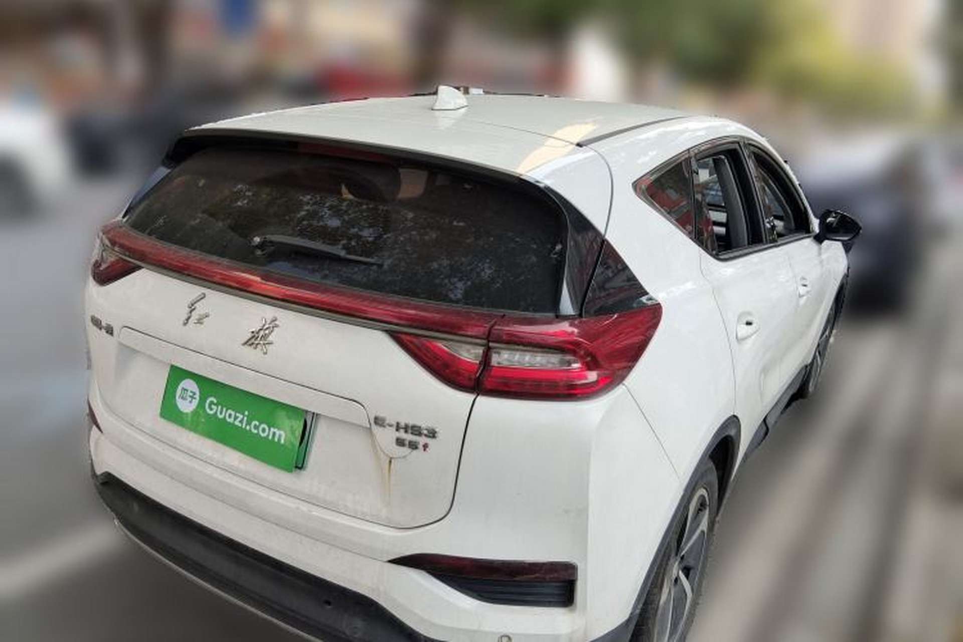 Used Hongqi E-HS3 2019 Zhilian Qiyue Two-Wheel Drive Version Rear Right 45 Deg