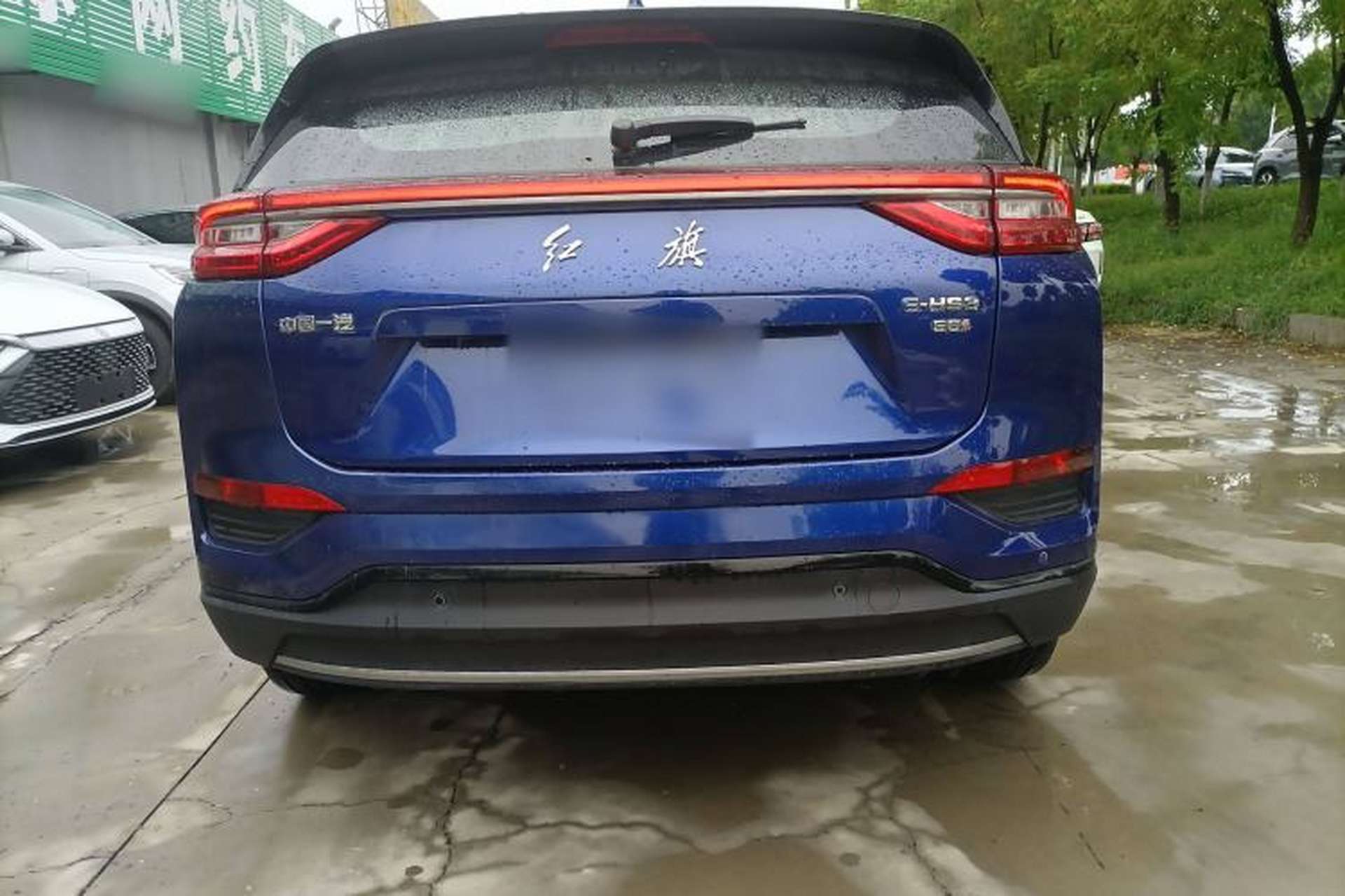 Used Hongqi E-HS3 2019 Zhilian Qiyue Two-Wheel Drive Version Exterior 4