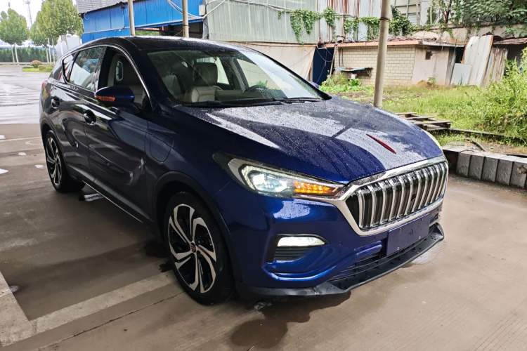 Used Hongqi E-HS3 2019 Zhilian Qiyue Two-Wheel Drive Version Front Right 45 Deg