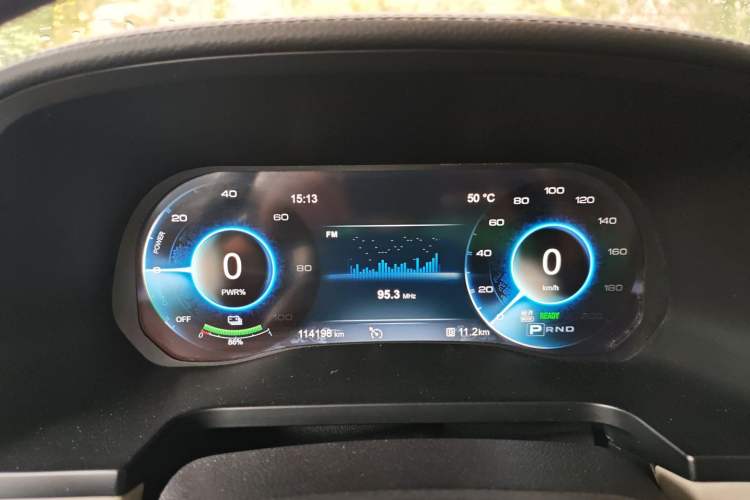 Used Hongqi E-HS3 2019 Zhilian Qiyue Two-Wheel Drive Version Instrument Cluster