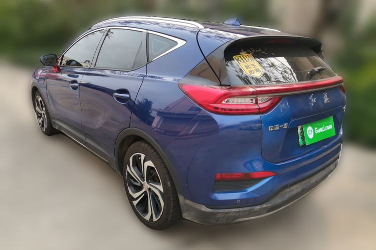 Used Hongqi E-HS3 2019 Zhilian Qiyue Two-Wheel Drive Version Rear Left 45 Deg
