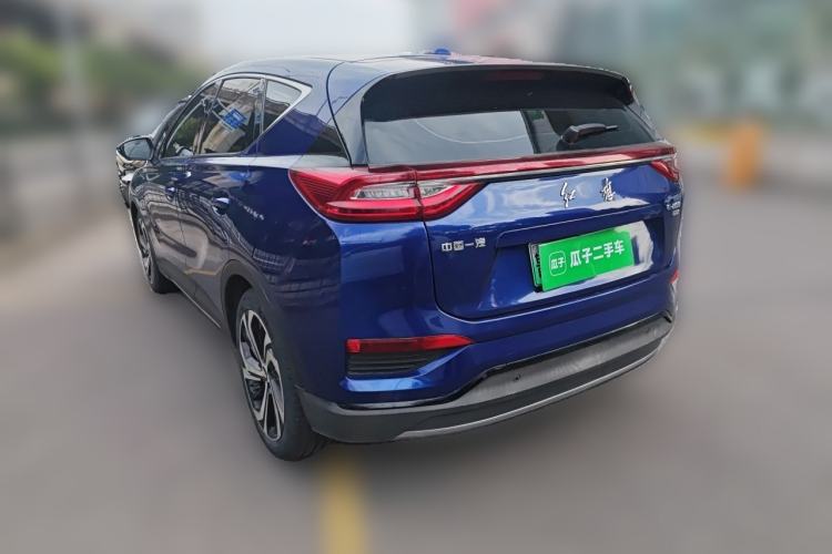 Used Hongqi E-HS3 2019 Zhilian Qiyue Two-Wheel Drive Version Rear Left 45 Deg