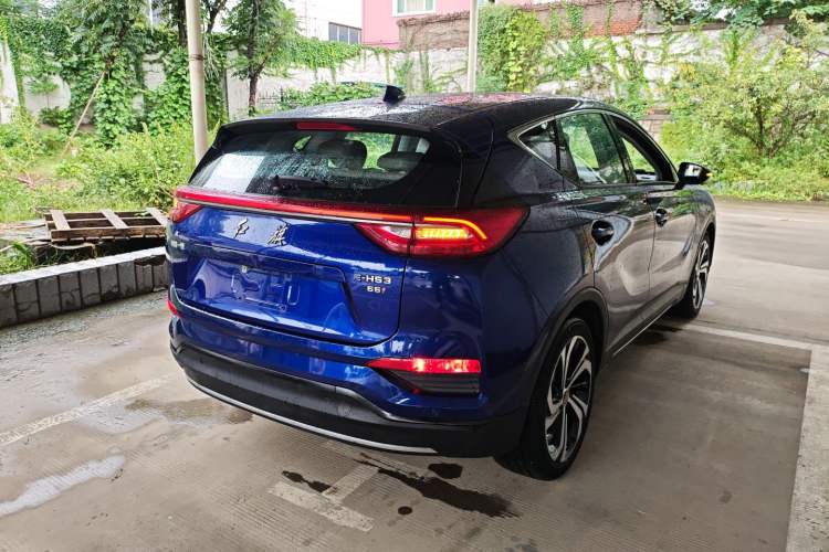 Used Hongqi E-HS3 2019 Zhilian Qiyue Two-Wheel Drive Version Rear Right 45 Deg