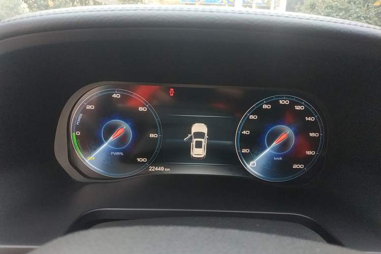 Used Hongqi E-HS3 2019 Zhilian Qiling 4x4 Edition Instrument Cluster
