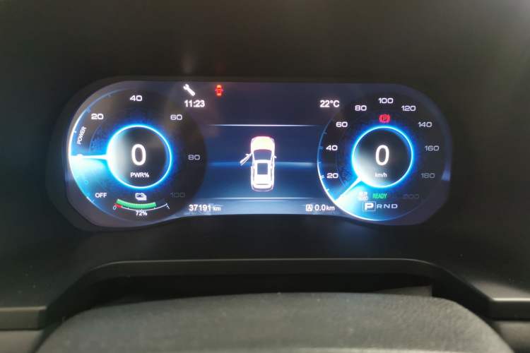 Used Hongqi E-HS3 2019 Zhilian Qiling 4x4 Edition Instrument Cluster