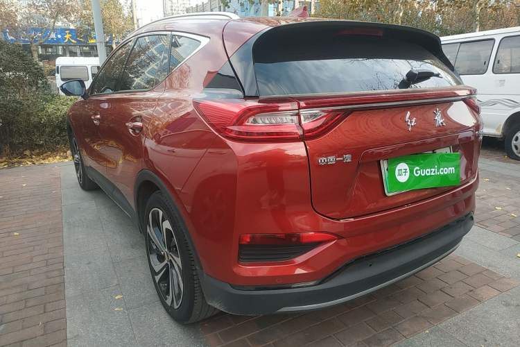 Used Hongqi E-HS3 2019 Zhilian Qiling 4x4 Edition Rear Left 45 Deg