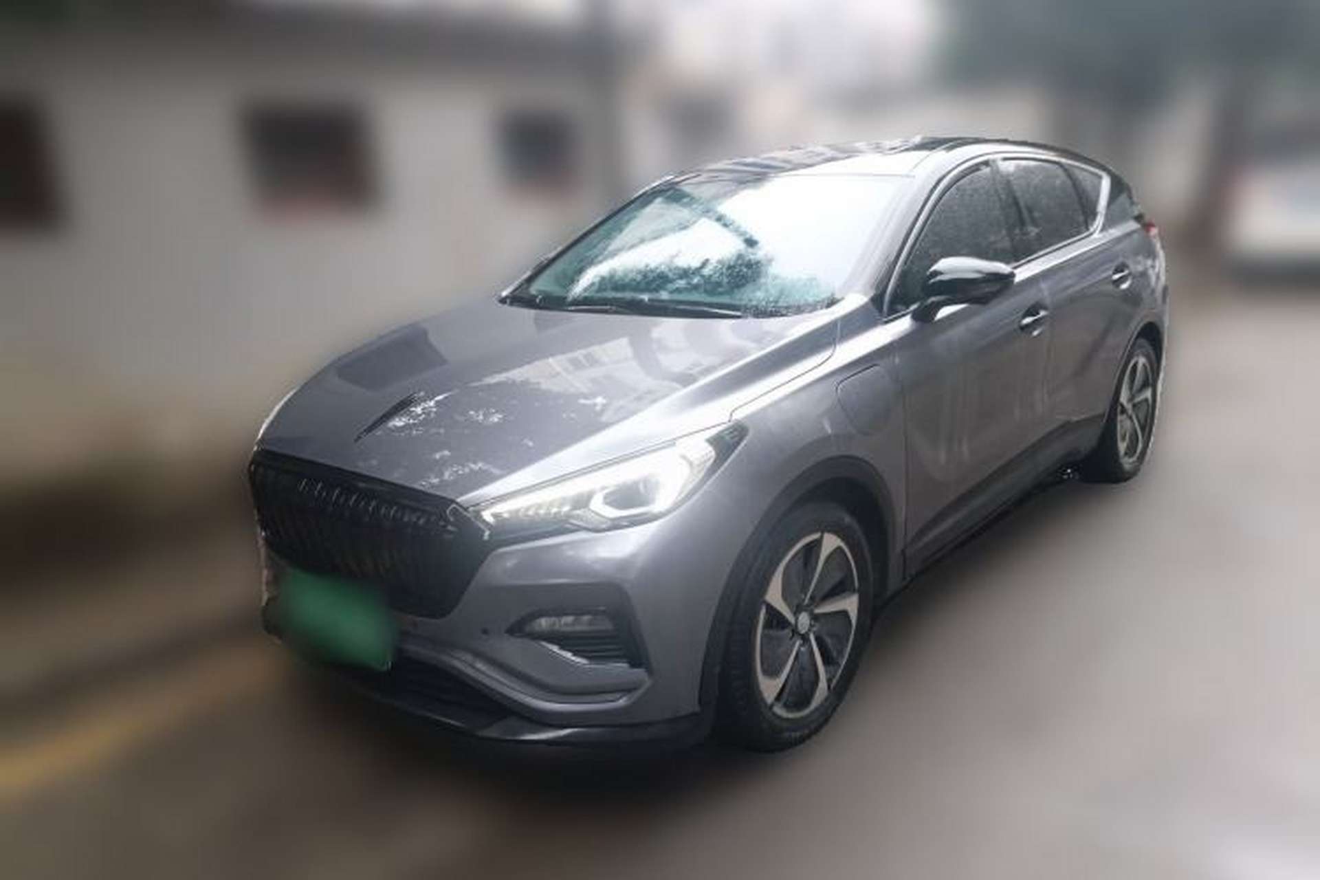 Used Hongqi E-HS3 2019 Zhilian Qiyue Two-Wheel Drive Version Front Left 45 Deg