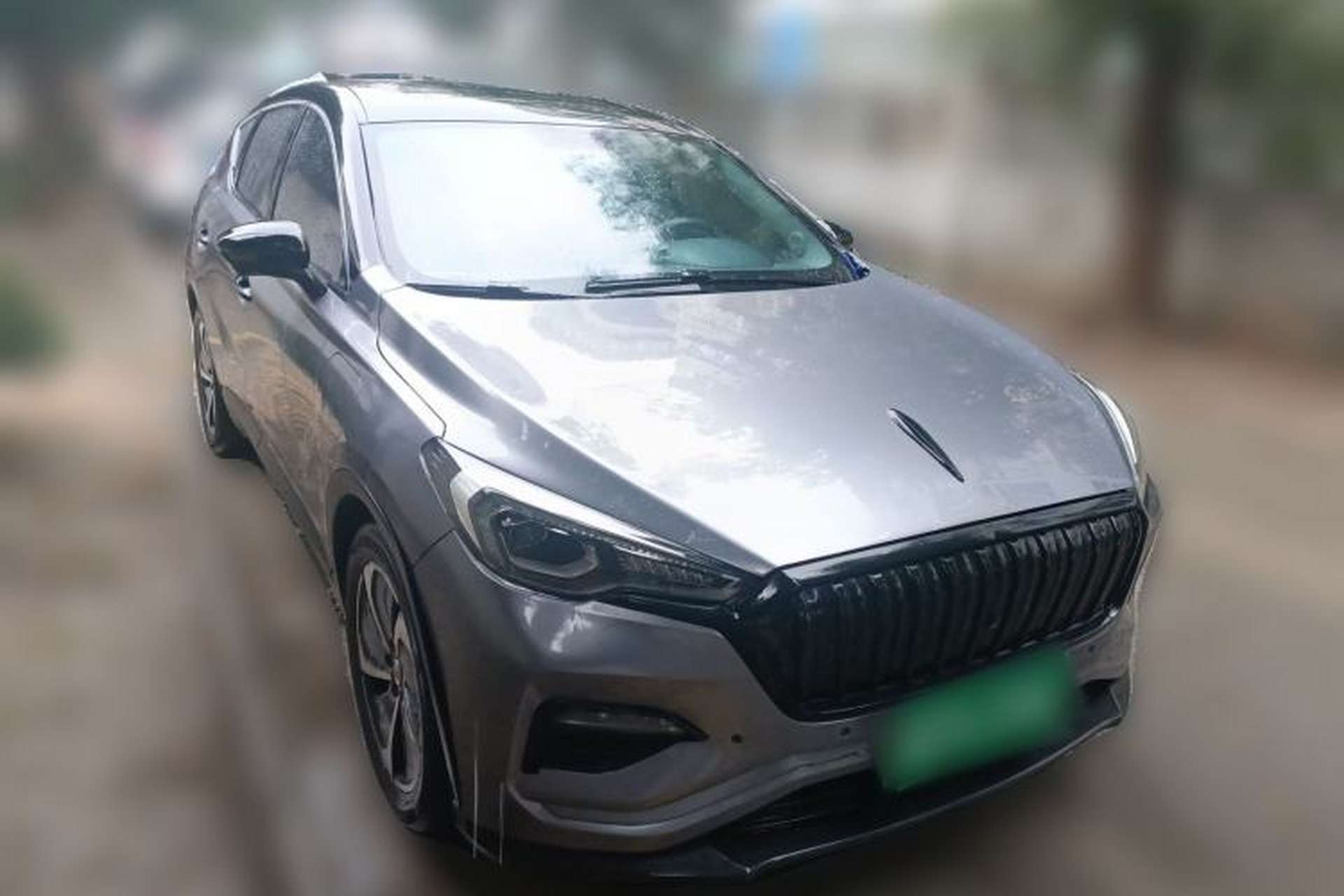 Used Hongqi E-HS3 2019 Zhilian Qiyue Two-Wheel Drive Version Front Right 45 Deg