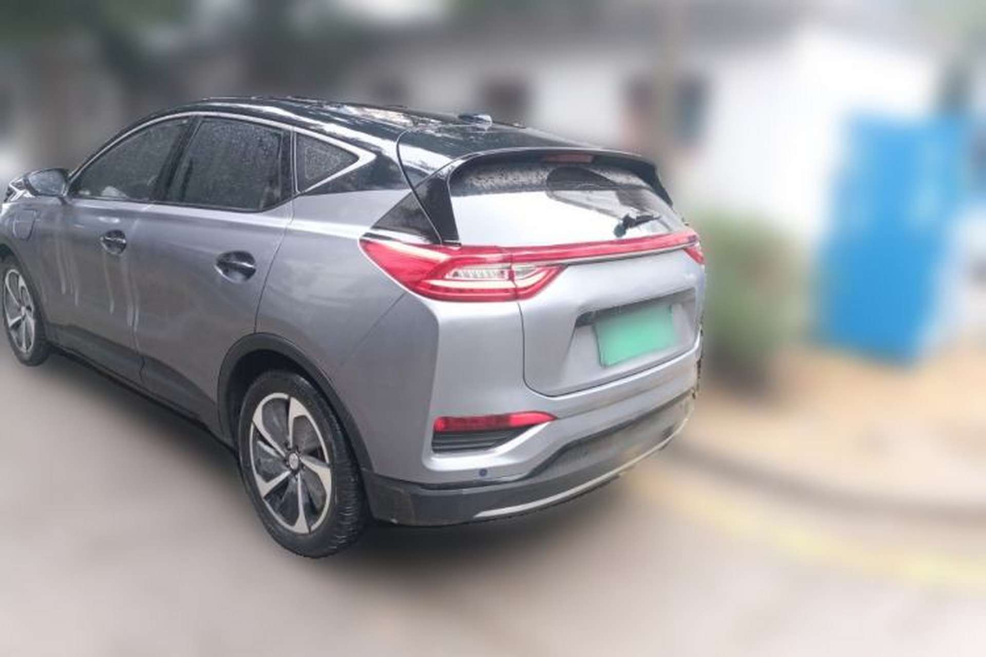 Used Hongqi E-HS3 2019 Zhilian Qiyue Two-Wheel Drive Version Rear Left 45 Deg